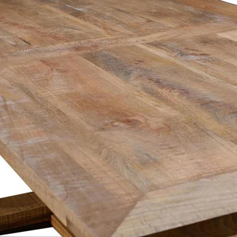 Clearance - Lucca Dining Table - 8 Seater - 200cm - Double Pedestal - Mango Wood - FSS16891