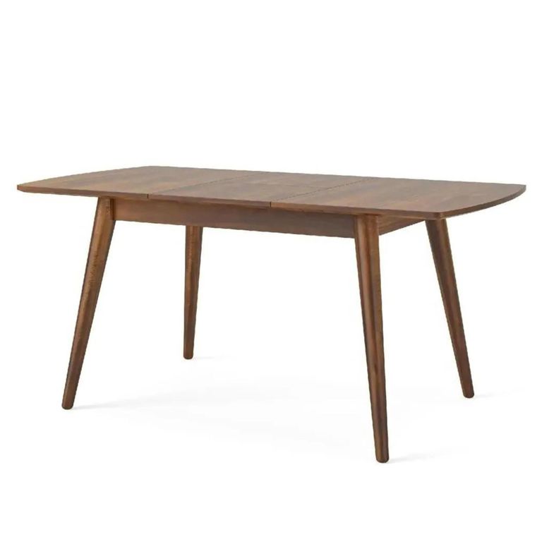 Clearance - Harley - Butterfly Extending Dining Table - 4-6 Seater - 120cm-165cm - Dark Wood - FSS16574