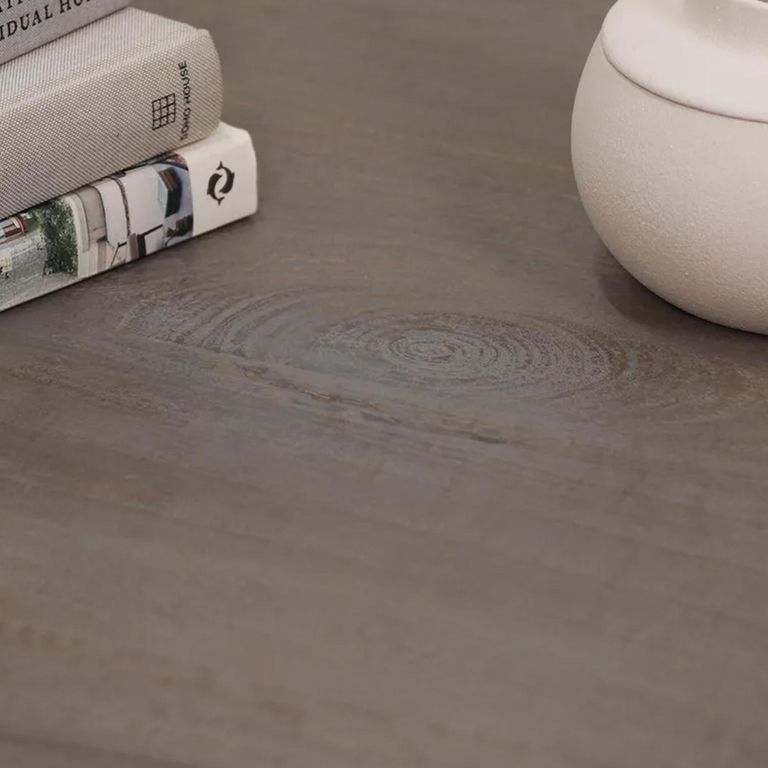 Clearance - Rustic Pedestal Dining Table - 12 Seater - 260cm - Double - Grey Washed - Mango Wood - FSS16546