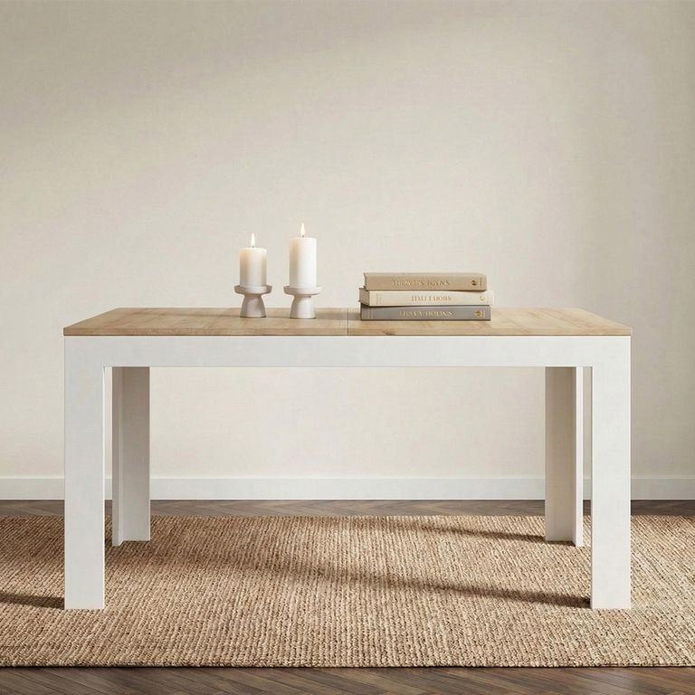 Bohol Extending Dining Table - 6-8 Seater - White