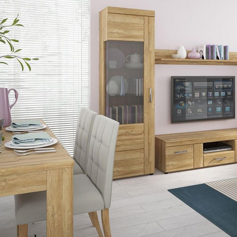 Cortina Extending Dining Table - 6-8 Seater - 160cm-200cm - Oak