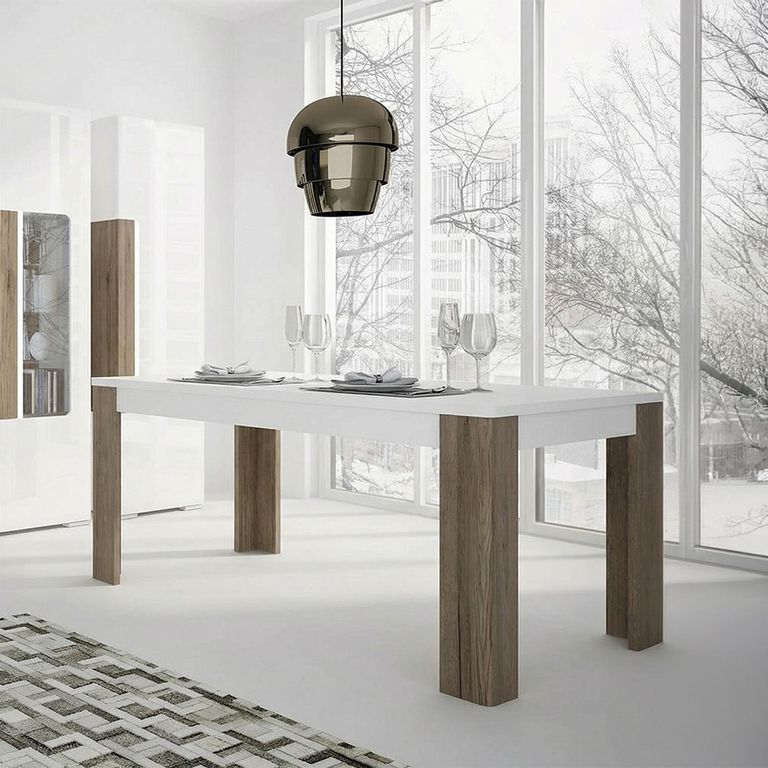 Toronto Dining Table - 6 Seater - 160cm - White Gloss