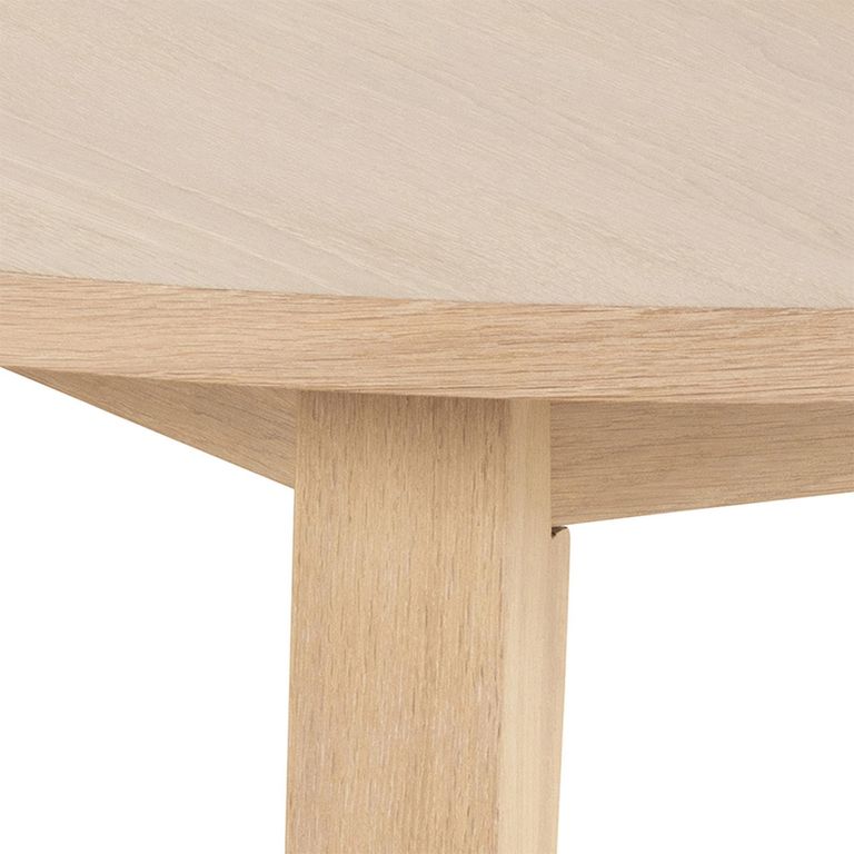 A-Line Dining Table - 4 Seater - Round - White Oak