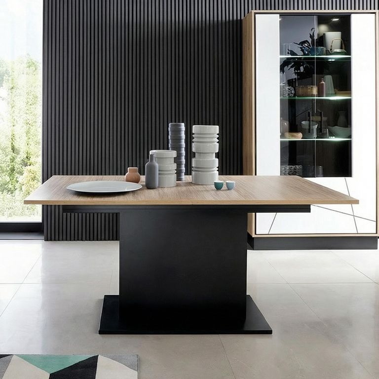 Brolo Extending Dining Table - 6-8 Seater - Walnut