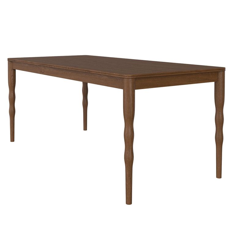 Williamson Dining Table - 6 Seater - 180cm - Mid Gloss Lacquered