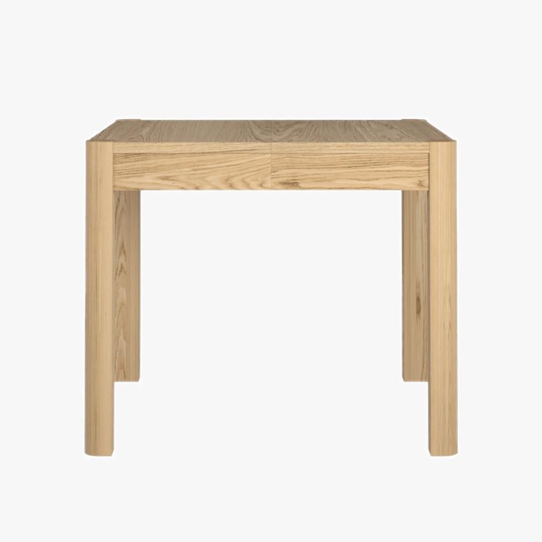 Stockholm Extending Dining Table - 2-4 Seater - 90cm-130cm - Square - Oak