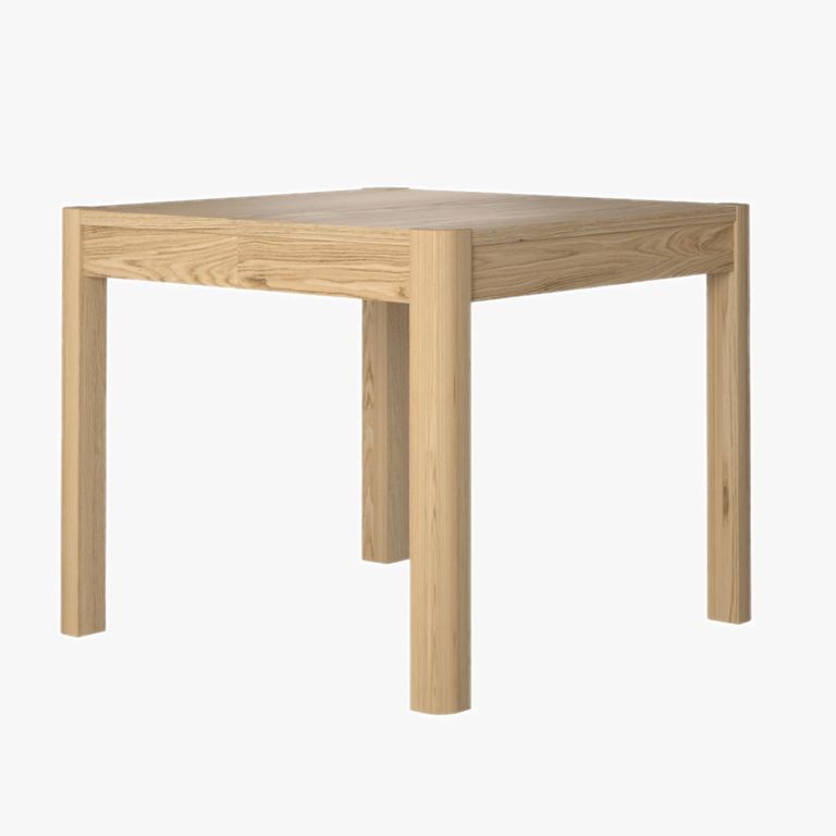 Stockholm Extending Dining Table - 2-4 Seater - 90cm-130cm - Square - Oak