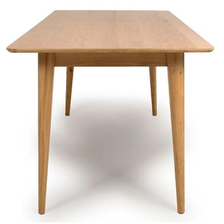 Jenson Oak Extending Dining Table - Square - 2-4 Seater - 80cm-110cm