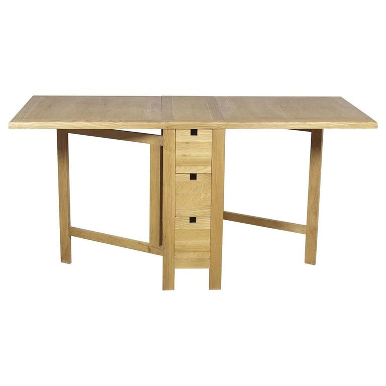 Hampshire Oak Extending Dining Table - 2-6 Seater - 32cm-152cm