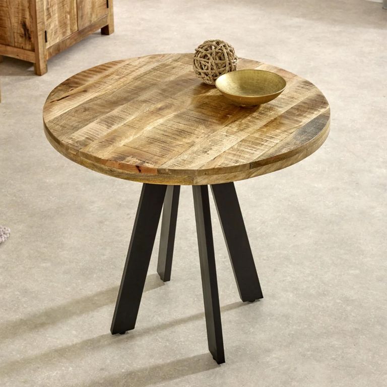 Surrey Dining Table - 2 Seater - 90cm - Round - Solid Mango Wood