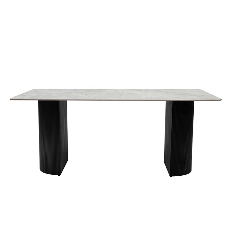 Messina Dining Table - 6 Seater - 180cm - Italy Grey