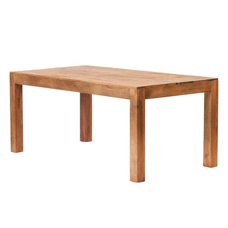 Dakota Dining Table - 6 Seater - 180cm - Light Mango Wood