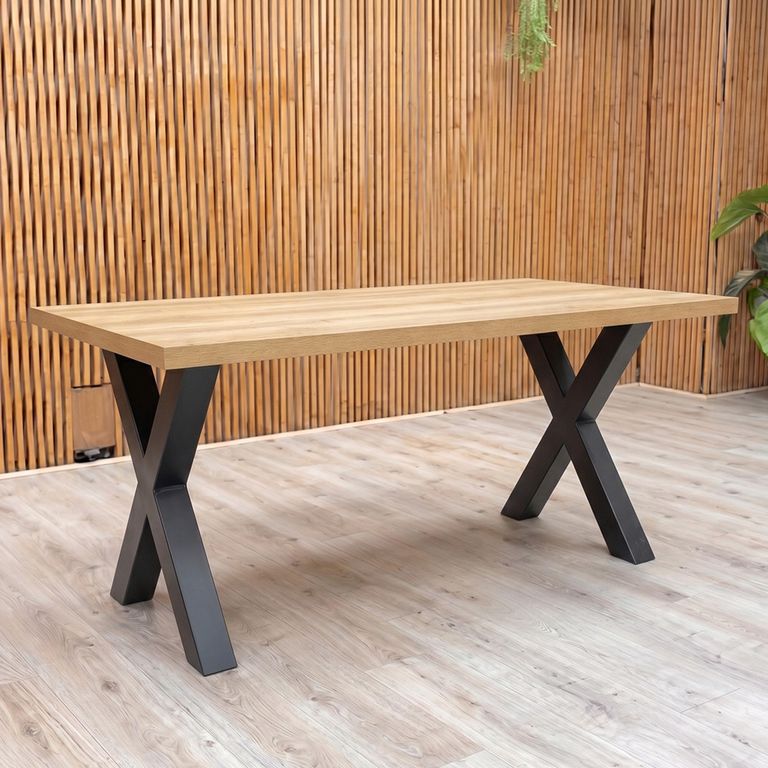 Dallas Dining Table - Oak - 6 Seater - 180cm