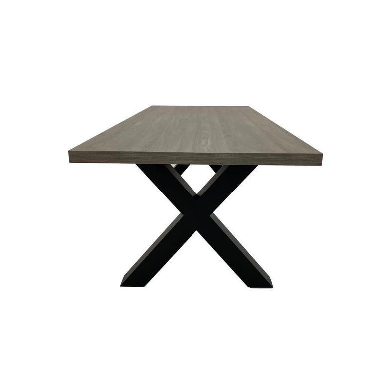 Dallas Dining Table - Grey - 6 Seater - 180cm