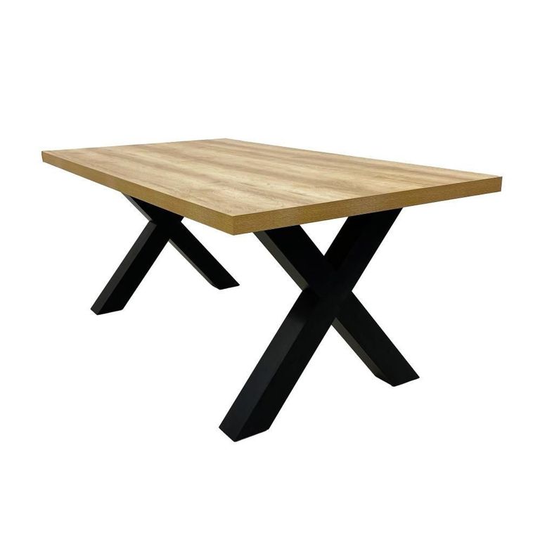 Dallas Dining Table - Oak - 6 Seater - 180cm