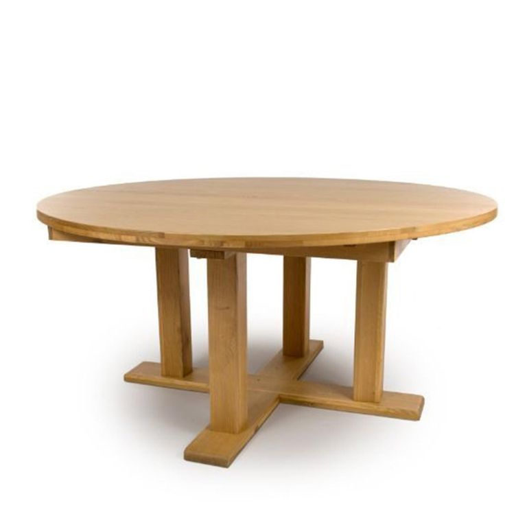 Madrid Dining Table - Oak - 6 Seater - 160cm - Round