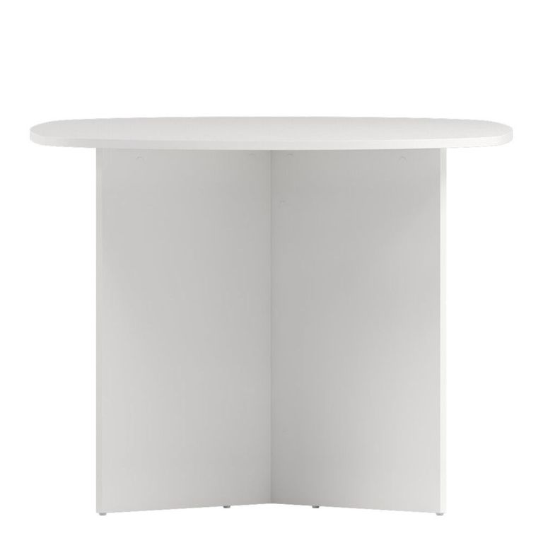 Family Dining Table - 8 Seater - 200cm - Oval - White