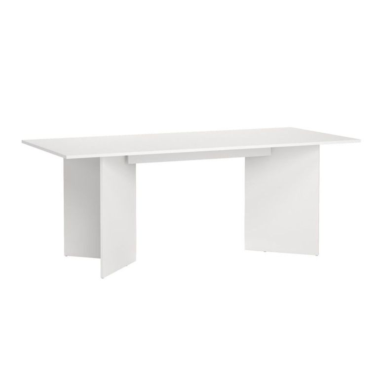 Family Dining Table - 8 Seater - 200cm - White