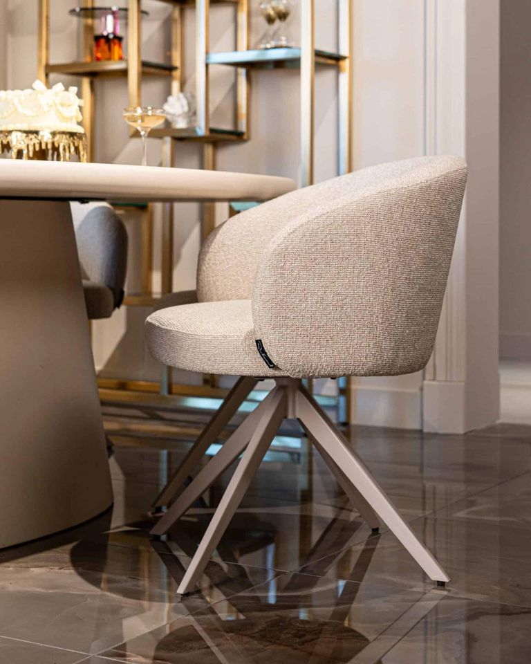 Clayton Lime Plaster 10 Seater Oval Pedestal Dining Table
