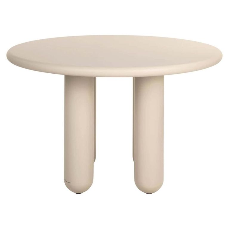 Calma Dining Table - 120cm - 4 Seater - Round - Beige - Recycled Wood
