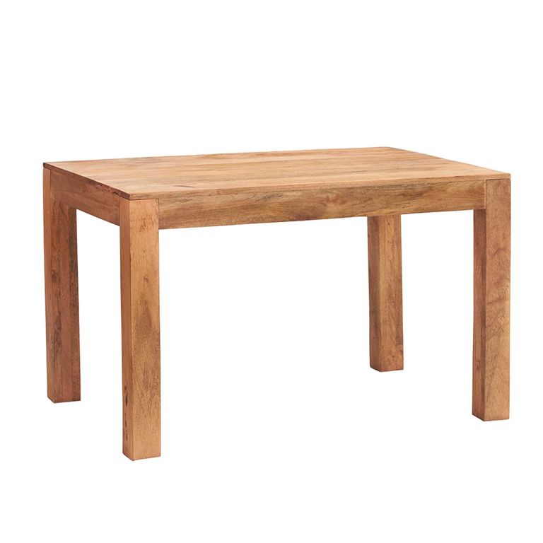 Dakota Dining Table - 120cm - 4 Seater - Light Mango Wood