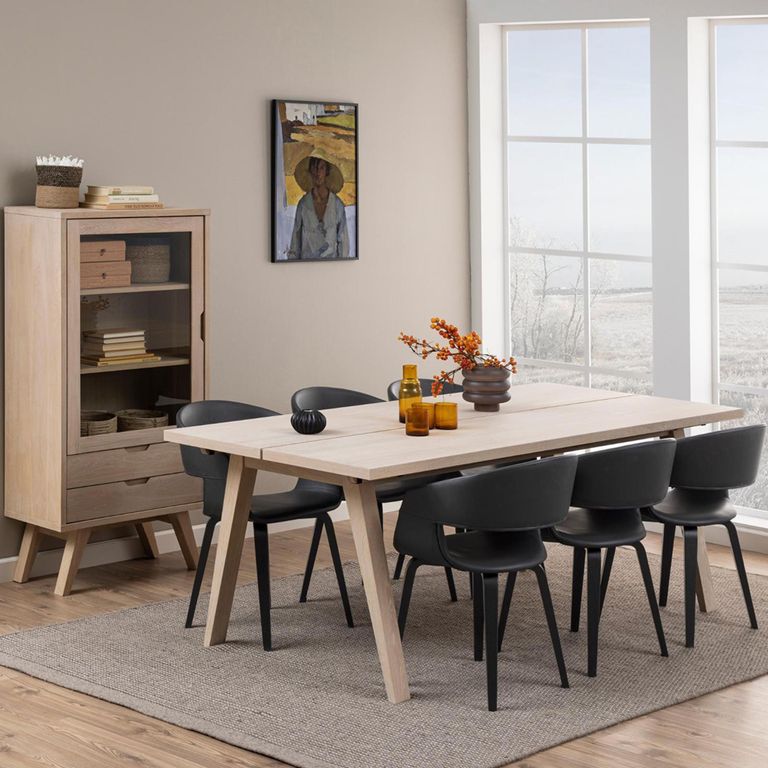 A Line Dining Table - 8 Seater - 200cm - Oak