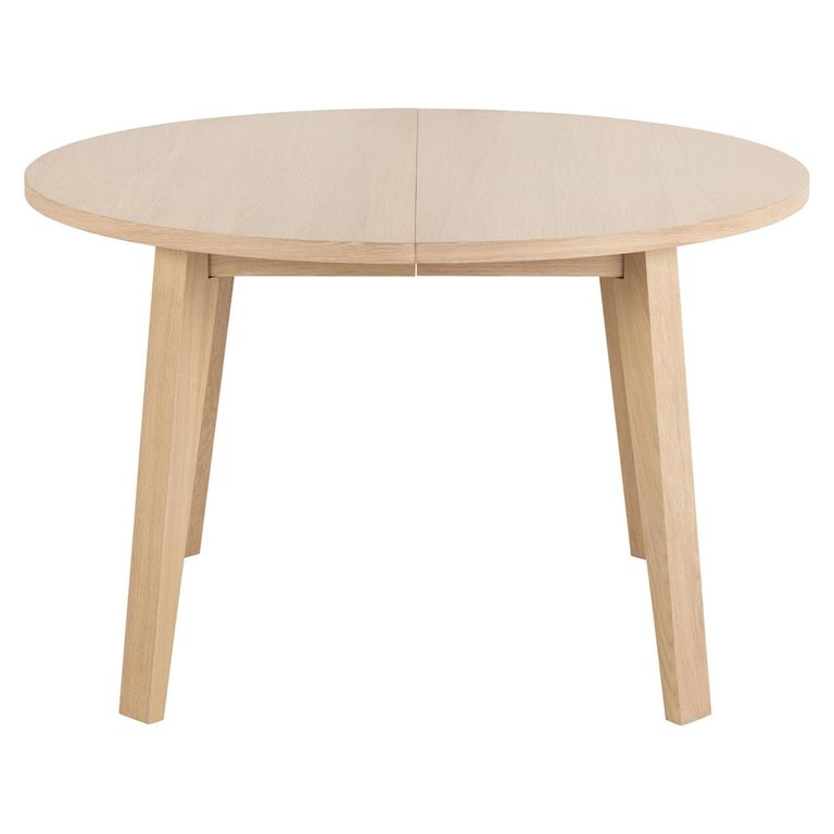 A Line Extending Dining Table - 4-6 Seater - 120cm-220cm - Oiled Oak