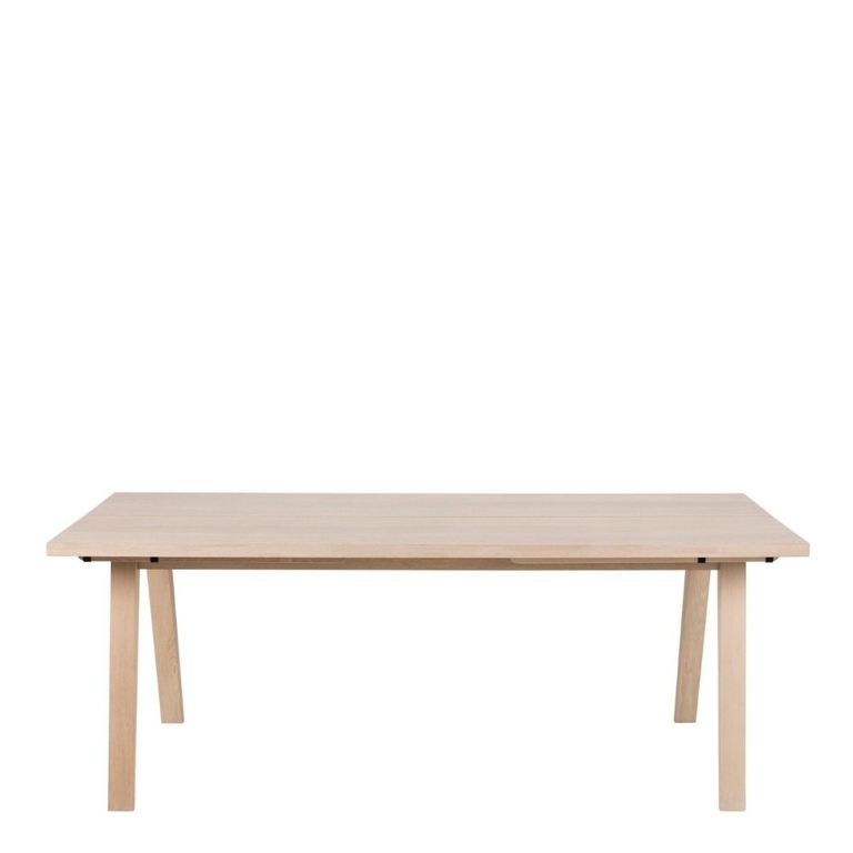 A-Line White Oak 8 Seater Dining Table