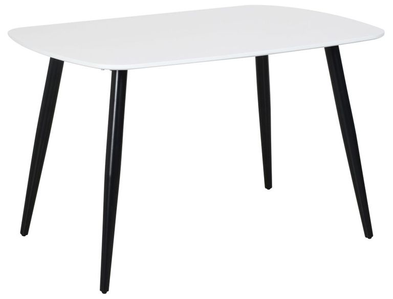 Aspen White 4 Seater Dining Table