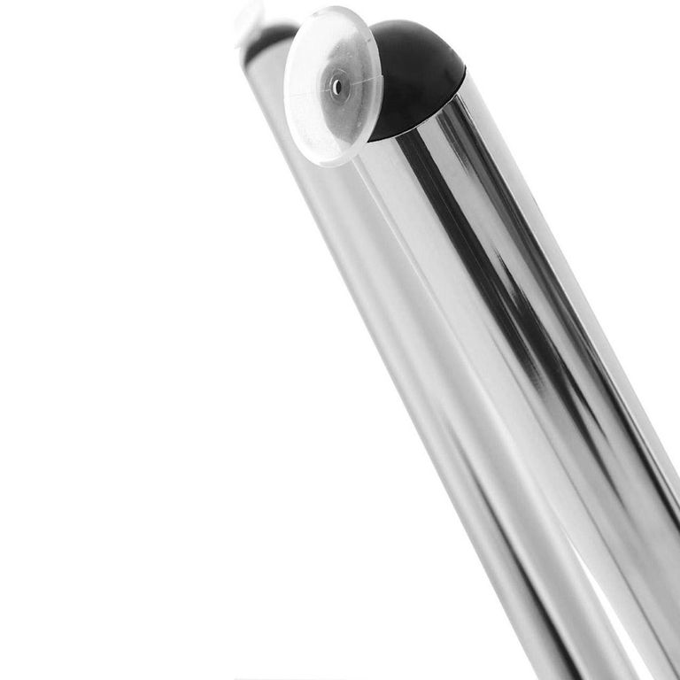 Afton Dining Table - 2 Seater - 90cm - Round - Clear Glass