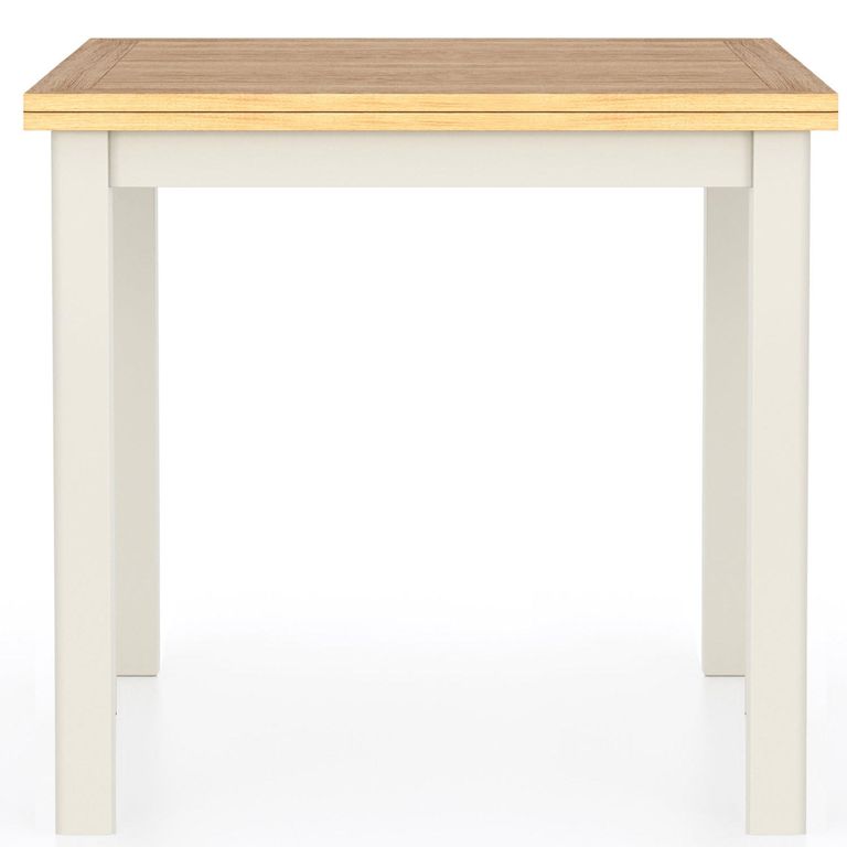 Arden Grey Painted 2-6 Seater Square Flip Top Extending Dining Table