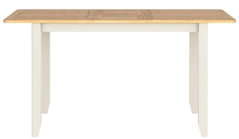 Arden Grey Painted 4-6 Seater Extending Dining Table - 125cm-165cm