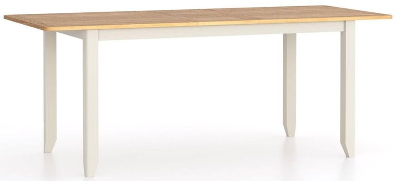 Arden Grey Painted 6-8 Seater Extending Dining Table - 160cm-200cm