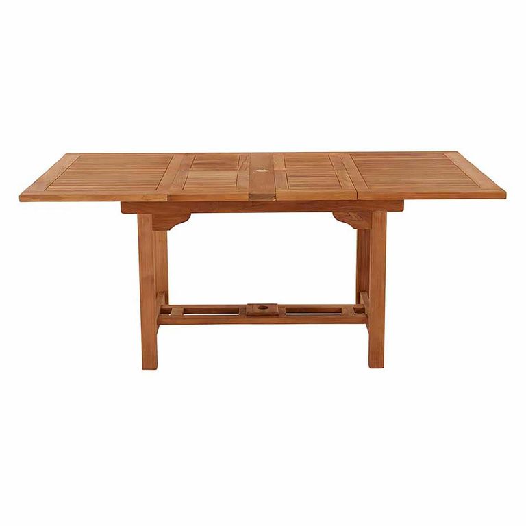Arrow Teak Extending Dining Table - 120-180cm