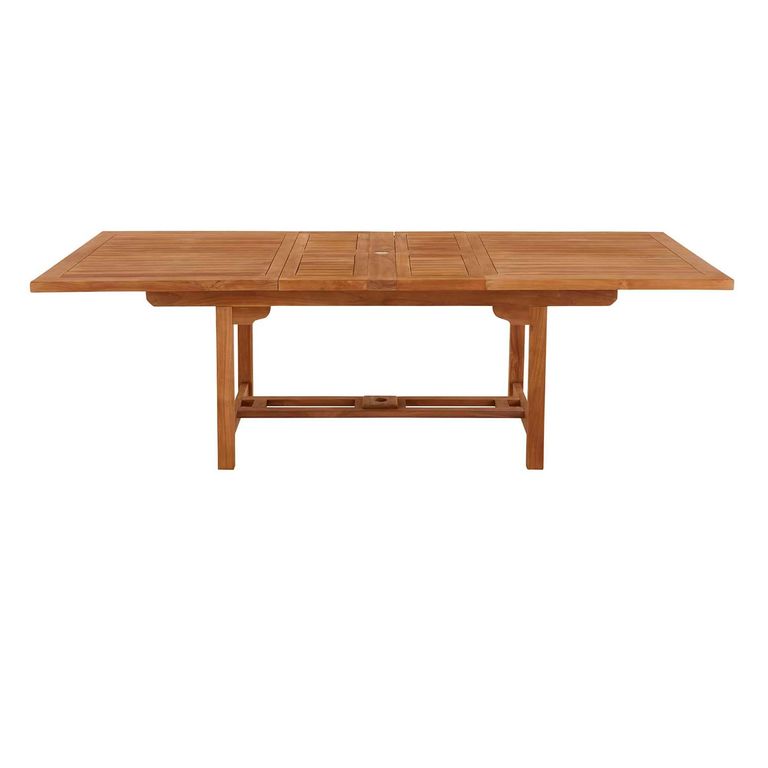 Arrow Teak Extending Dining Table - 180-240cm
