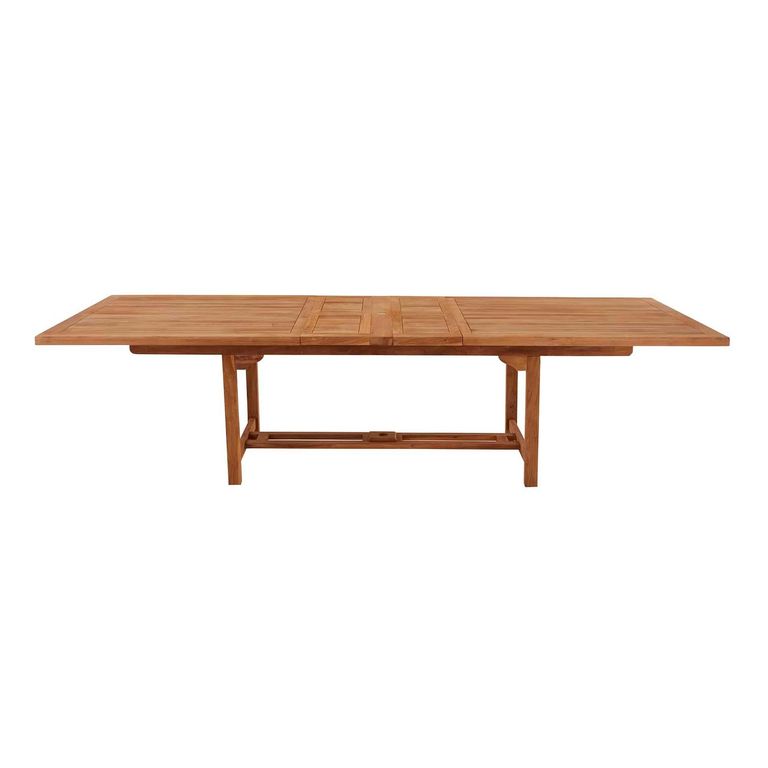 Arrow Teak Extending Dining Table - 240-300cm
