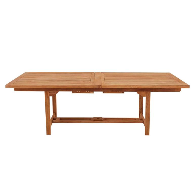 Arrow Teak Extending Dining Table - 240-300cm