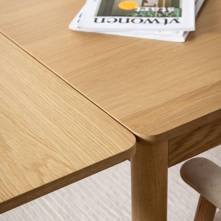 Atlantic Oak 8 Seater Extending Dining Table 