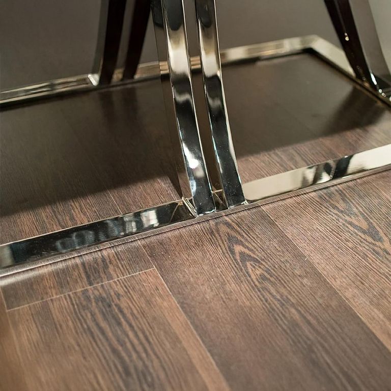 Aurora Dining Table - Marble with Stainless Steel Base - Variation Available