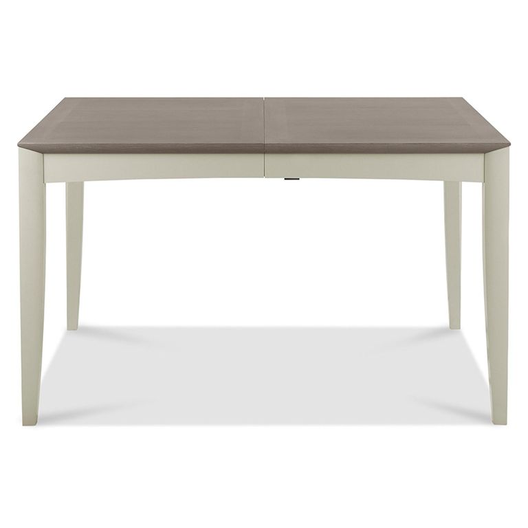Bergen Grey Washed Oak & Soft Grey Extending Dining Table - 6-8 Seater - 130cm-170cm