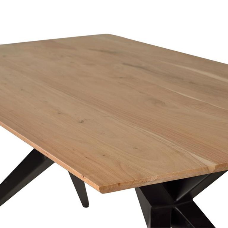 Bergamo Dining Table - Solid Acacia Wood - 6 Seater - Sizes Available