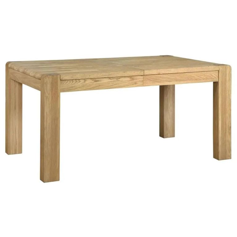 Bergen Extending Dining Table - 6-8 Seater - 160cm-210cm - Oak 