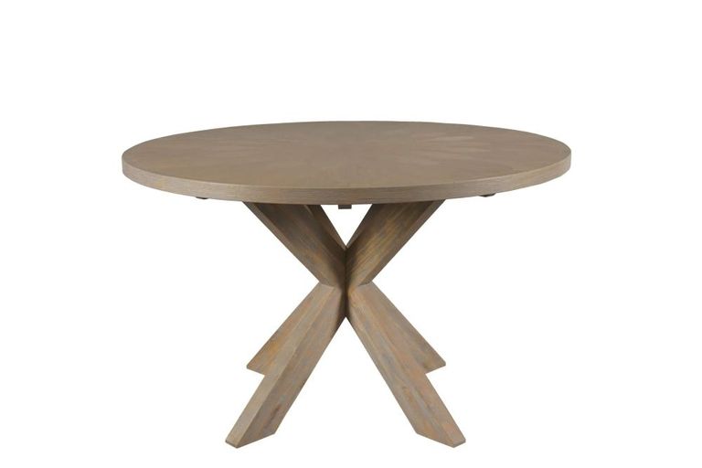 Bergerac Oak 120cm Round Dining Table - 4 Seater