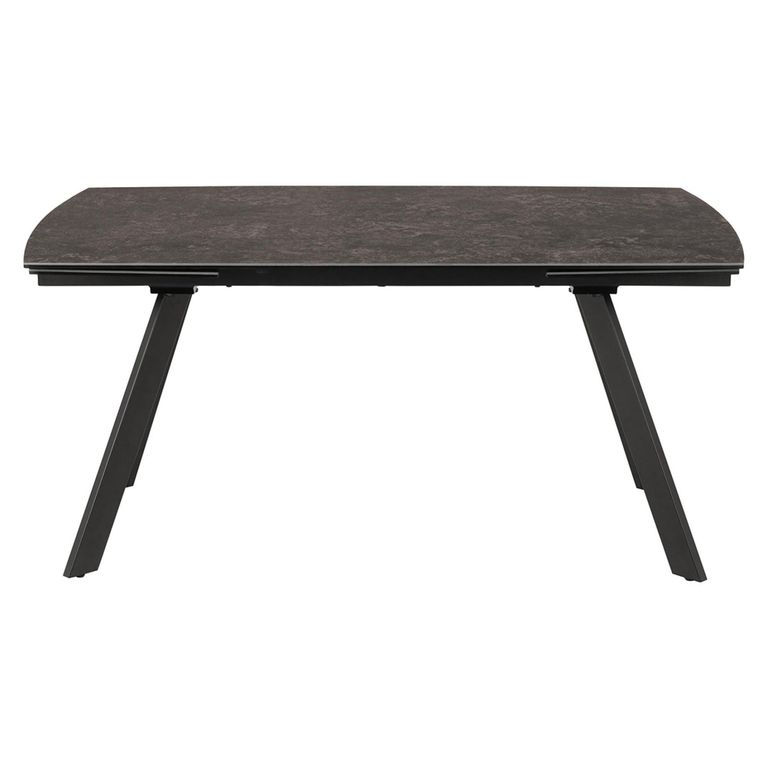 Blackburn Extending Dining Table - 6-10 Seater - 160cm-240cm - Black Ceramic
