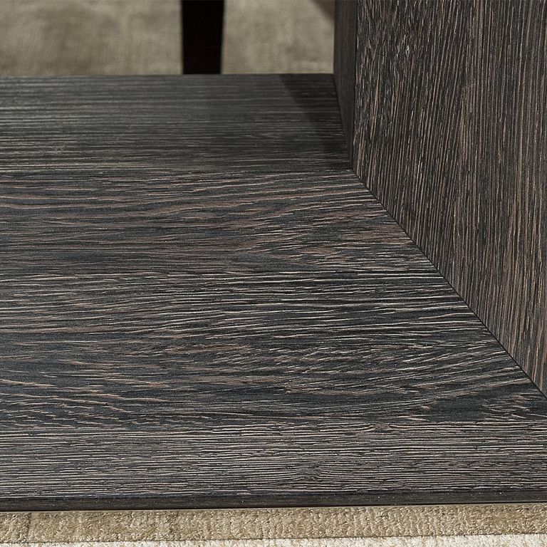 Blade Dining Table - Marble with Wooden Pedestal Base - Variation Available