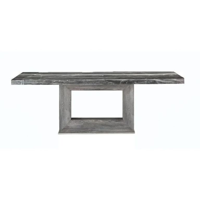Blade Dining Table - Pedestal - Marble - Variation Available