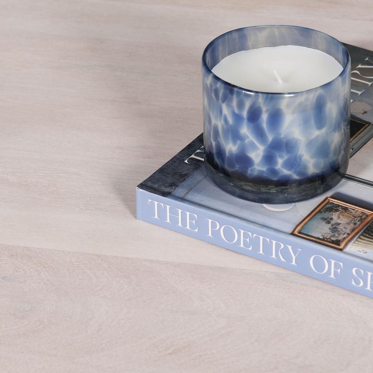 Blanche Acacia Wood Fluted Dining Table - Oval - 8 Seater - 230cm