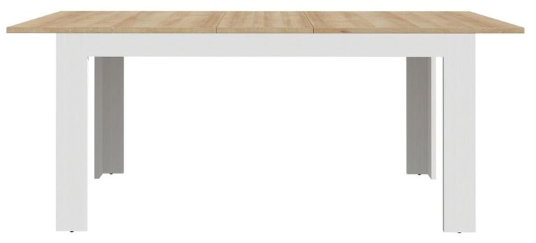 Bohol White 6-8 Seater Extending Dining Table
