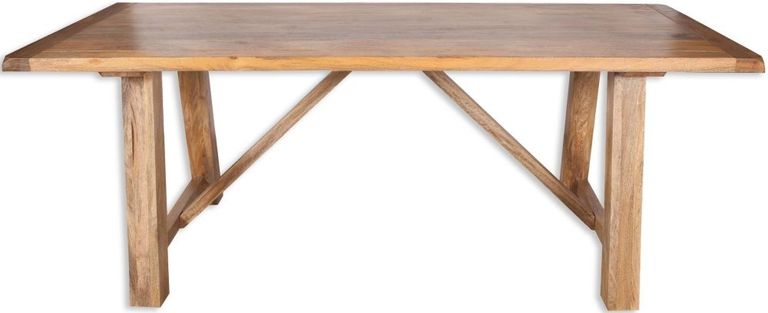 Bombay Solid Mango Wood 6 Seater Dining Table