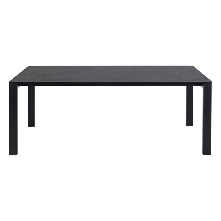 Brentford Dining Table - 8 Seater - 200cm - Black Ceramic